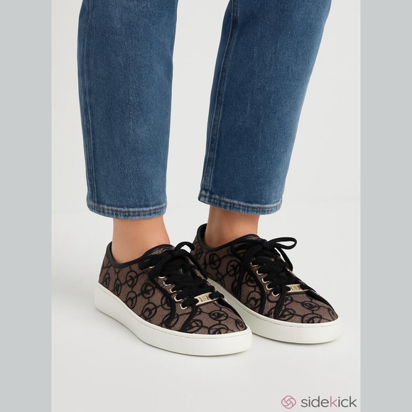 Michael Kors Shoes - Michael Kors Women's Sneakers, Size 9.5, Black/Brown